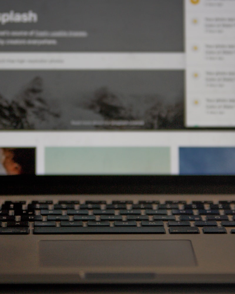 Multi-page business website shown alongside a focused landing page
