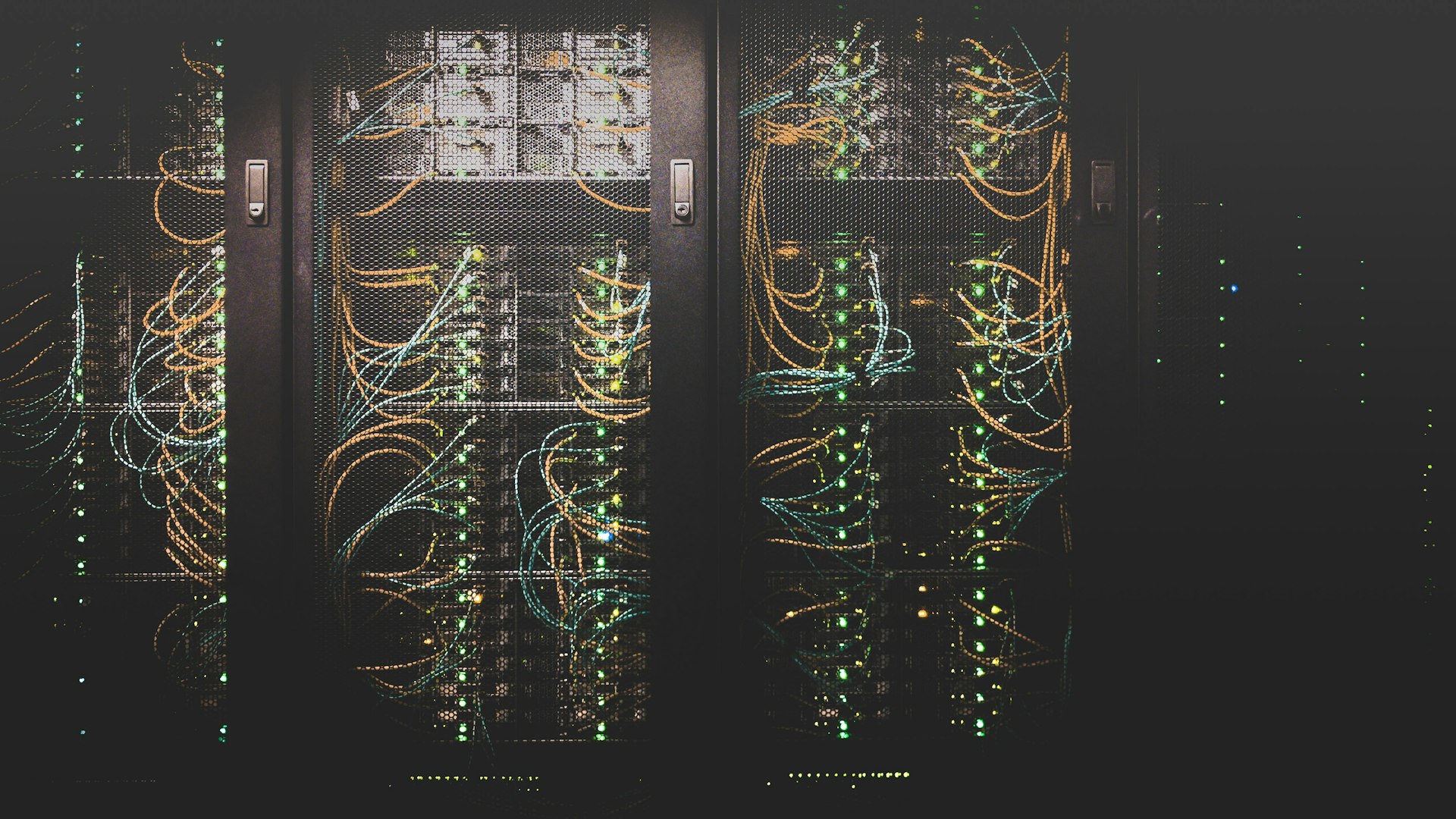Server rack humming inside a UAE-based cloud data center